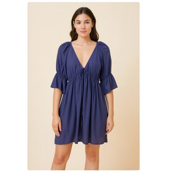 STELLA MCCARTNEY 2008 EMPIRE WAIST BUBBLE DRESS SIZE 40 IT EUC - Picture 1 of 5